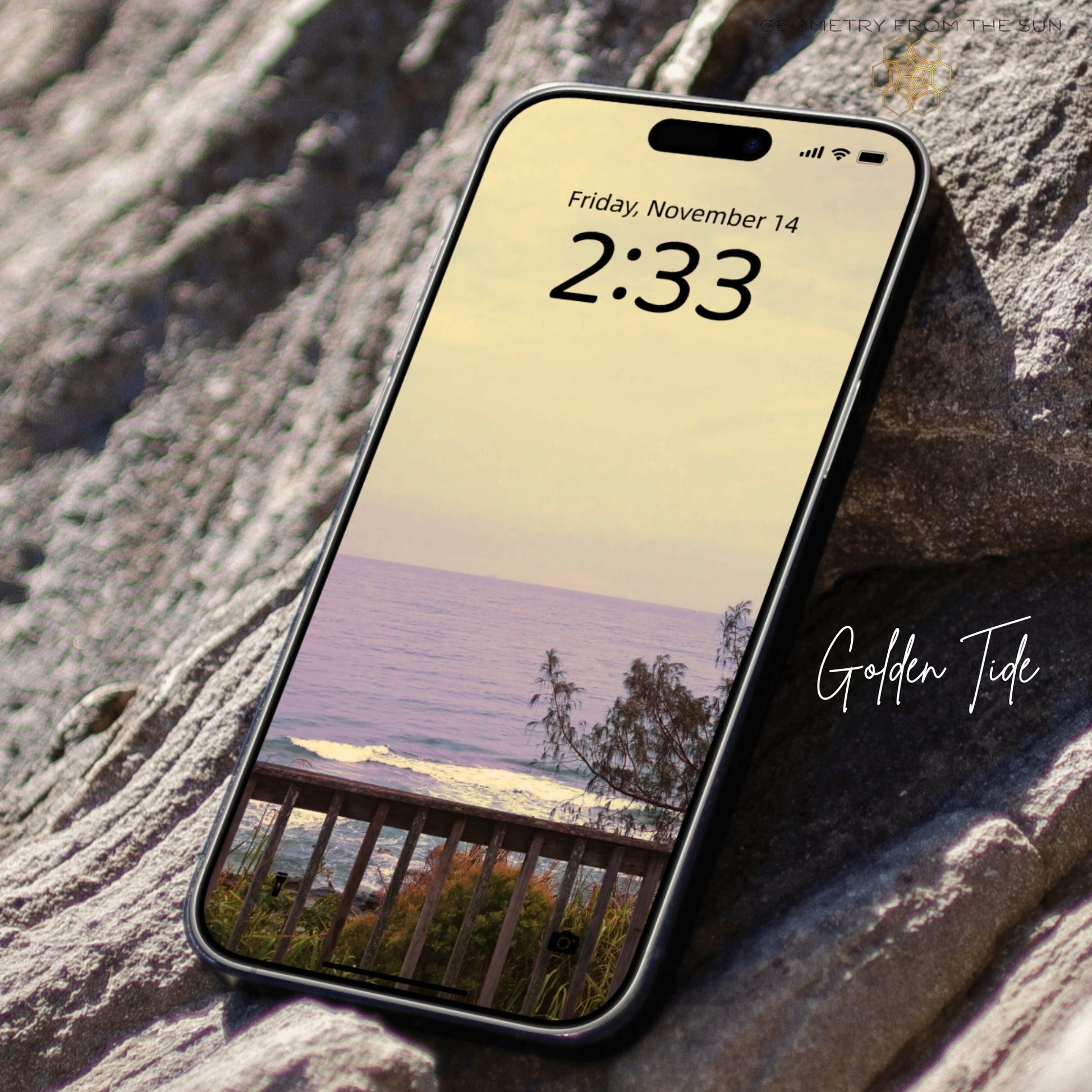 14 Nov 2025 Sunrise Wallpapers – 4 Artistic Moods | iPhone, Samsung, iPad, Desktop (4K, HD) - Geometry From The Sun