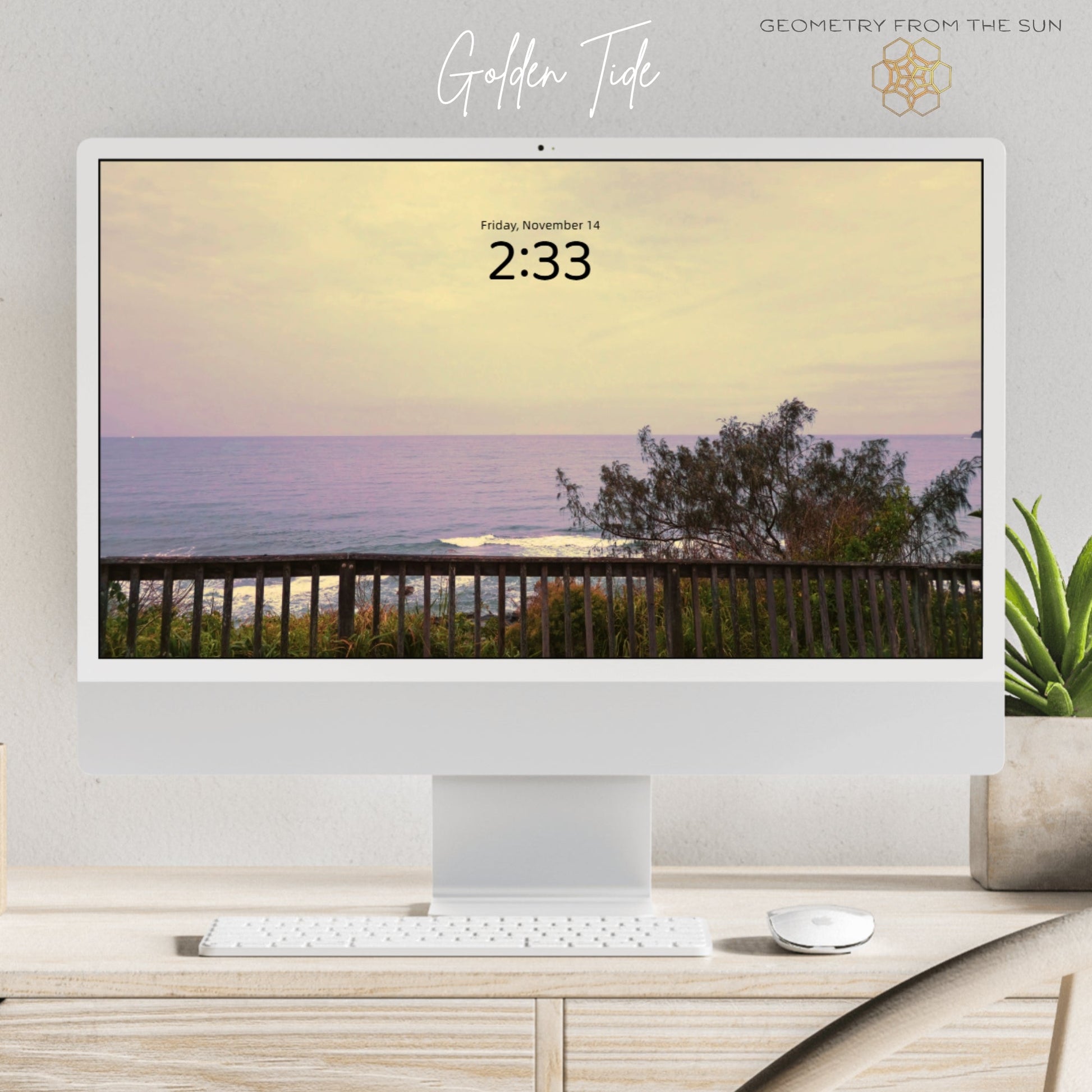 14 Nov 2025 Sunrise Wallpapers – 4 Artistic Moods | iPhone, Samsung, iPad, Desktop (4K, HD) - Geometry From The Sun