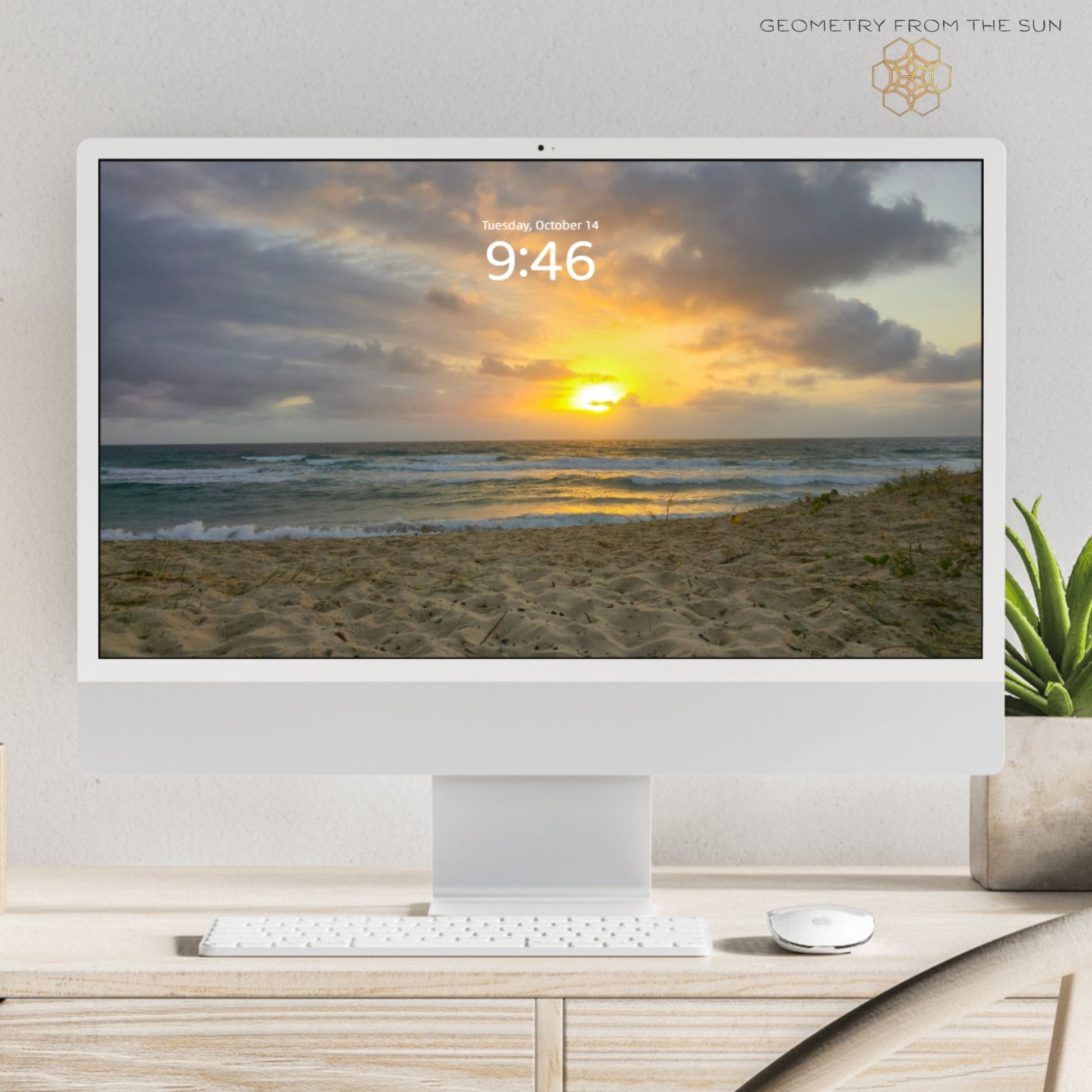 14 Oct 2025 Sunrise Wallpapers – 17 Device Sizes (iPhone, Samsung, Pixel, iPad, Desktop, 4K) - Geometry From The Sun