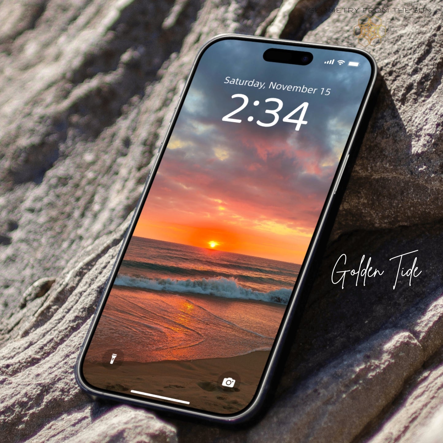 15 Nov 2025 Divine Sunrise Wallpapers – 4 Artistic Moods | iPhone, Samsung, iPad, Desktop (4K, HD) - Geometry From The Sun