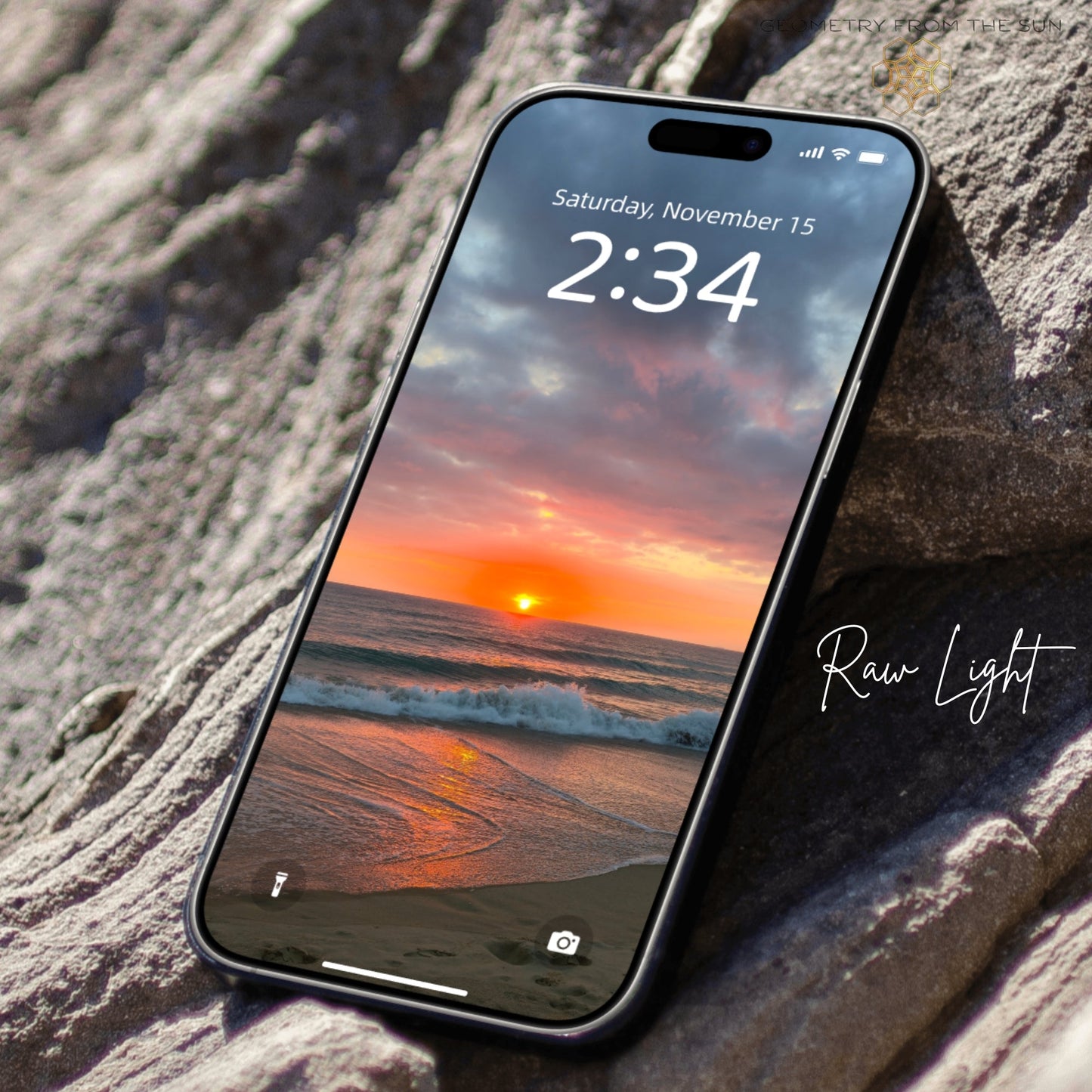 15 Nov 2025 Divine Sunrise Wallpapers – 4 Artistic Moods | iPhone, Samsung, iPad, Desktop (4K, HD) - Geometry From The Sun