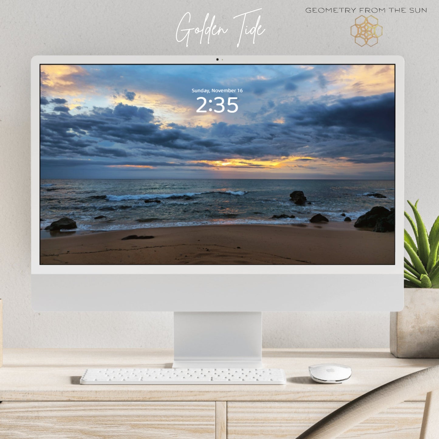 16 Nov 2025 Foreboding Sunrise Wallpapers – 4 Artistic Moods | iPhone, Samsung, iPad, Desktop (4K, HD) - Geometry From The Sun