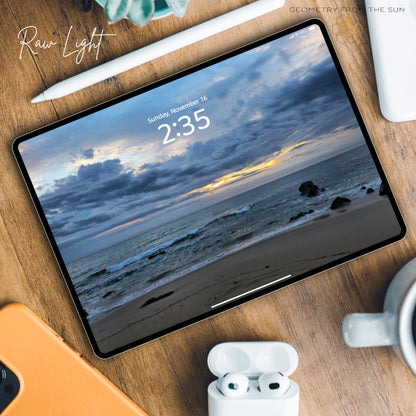 16 Nov 2025 Foreboding Sunrise Wallpapers – 4 Artistic Moods | iPhone, Samsung, iPad, Desktop (4K, HD) - Geometry From The Sun