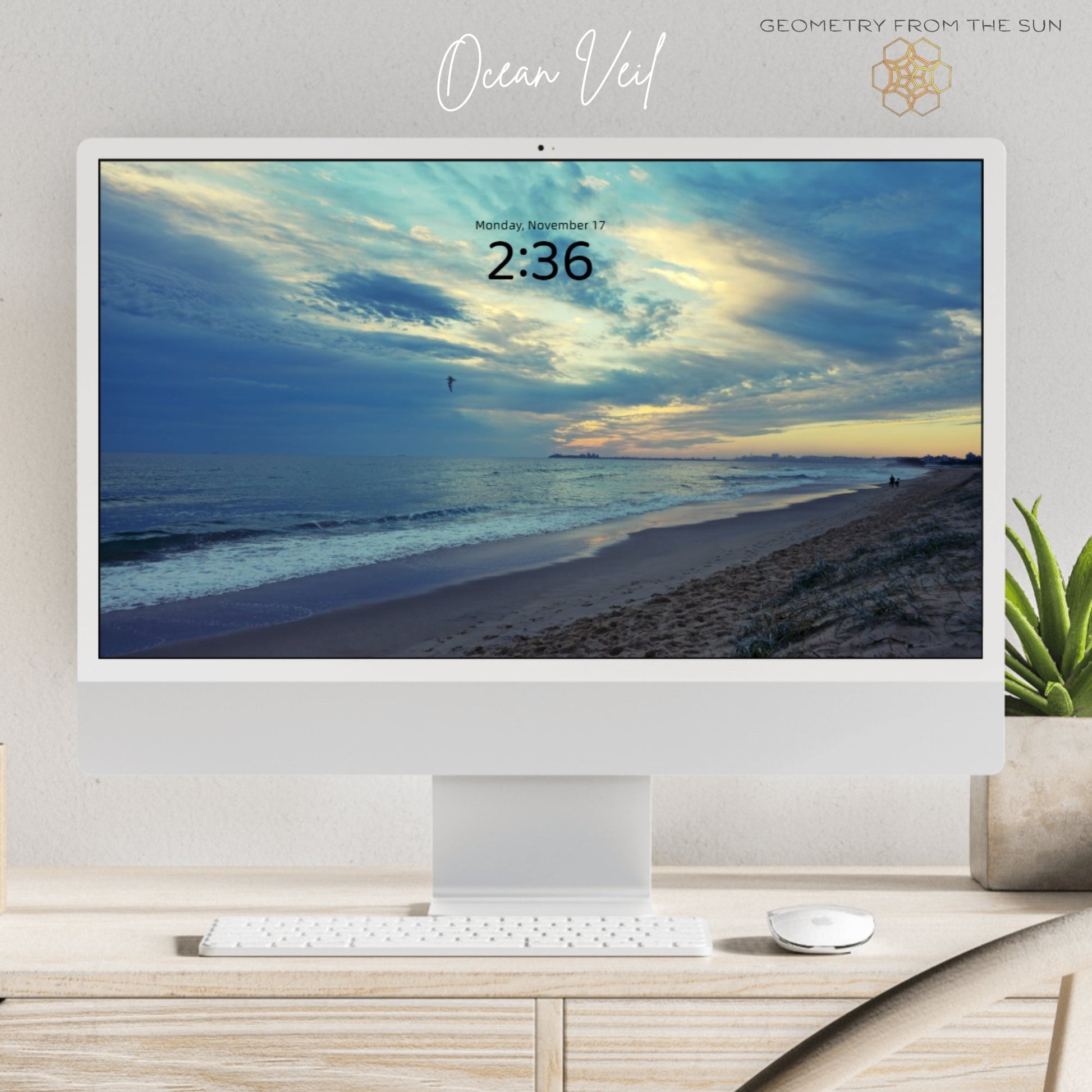 17 Nov 2025 Layered Sunrise Wallpapers – 4 Artistic Moods | iPhone, Samsung, iPad, Desktop (4K, HD) - Geometry From The Sun