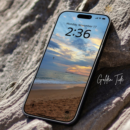 17 Nov 2025 Layered Sunrise Wallpapers – 4 Artistic Moods | iPhone, Samsung, iPad, Desktop (4K, HD) - Geometry From The Sun