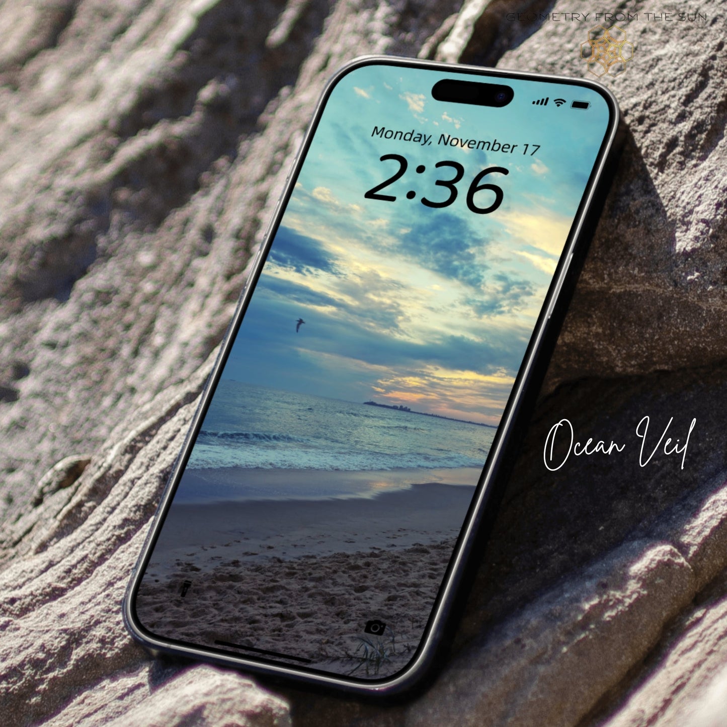 17 Nov 2025 Layered Sunrise Wallpapers – 4 Artistic Moods | iPhone, Samsung, iPad, Desktop (4K, HD) - Geometry From The Sun