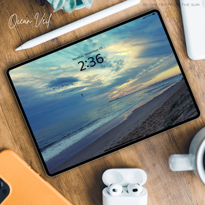 17 Nov 2025 Layered Sunrise Wallpapers – 4 Artistic Moods | iPhone, Samsung, iPad, Desktop (4K, HD) - Geometry From The Sun