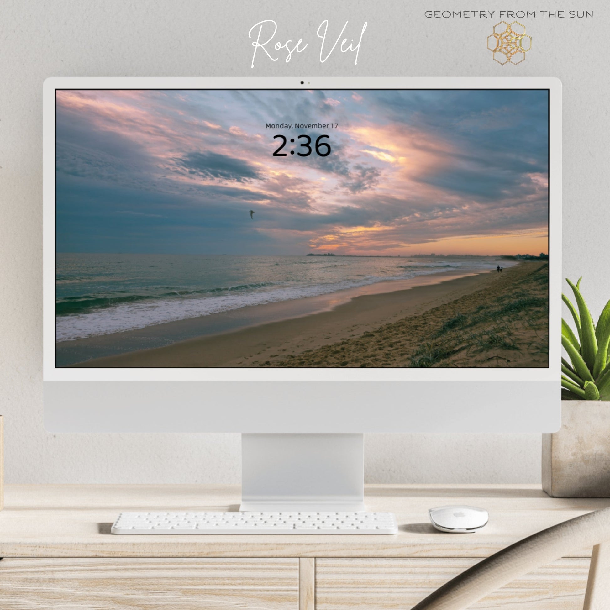 17 Nov 2025 Layered Sunrise Wallpapers – 4 Artistic Moods | iPhone, Samsung, iPad, Desktop (4K, HD) - Geometry From The Sun