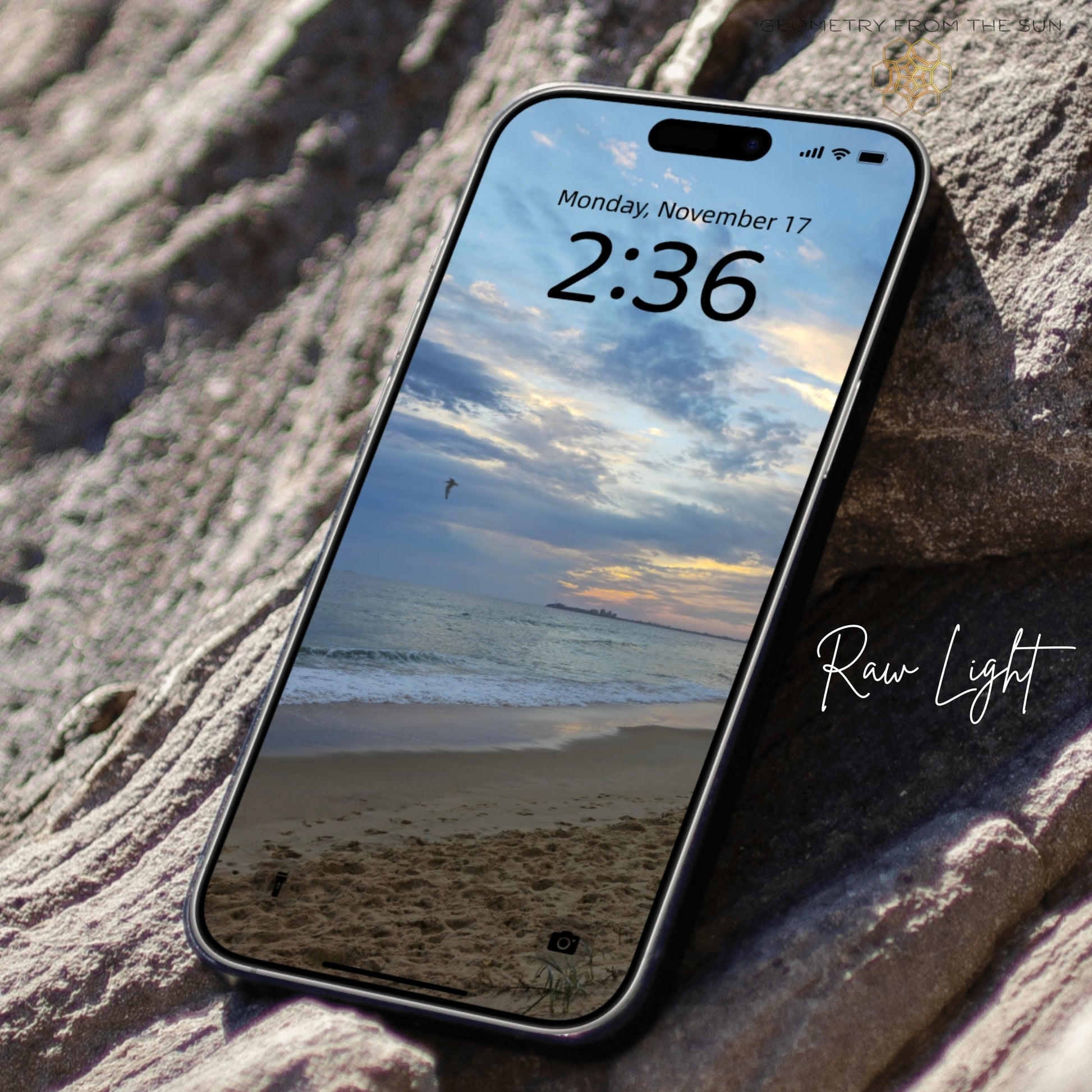 17 Nov 2025 Layered Sunrise Wallpapers – 4 Artistic Moods | iPhone, Samsung, iPad, Desktop (4K, HD) - Geometry From The Sun