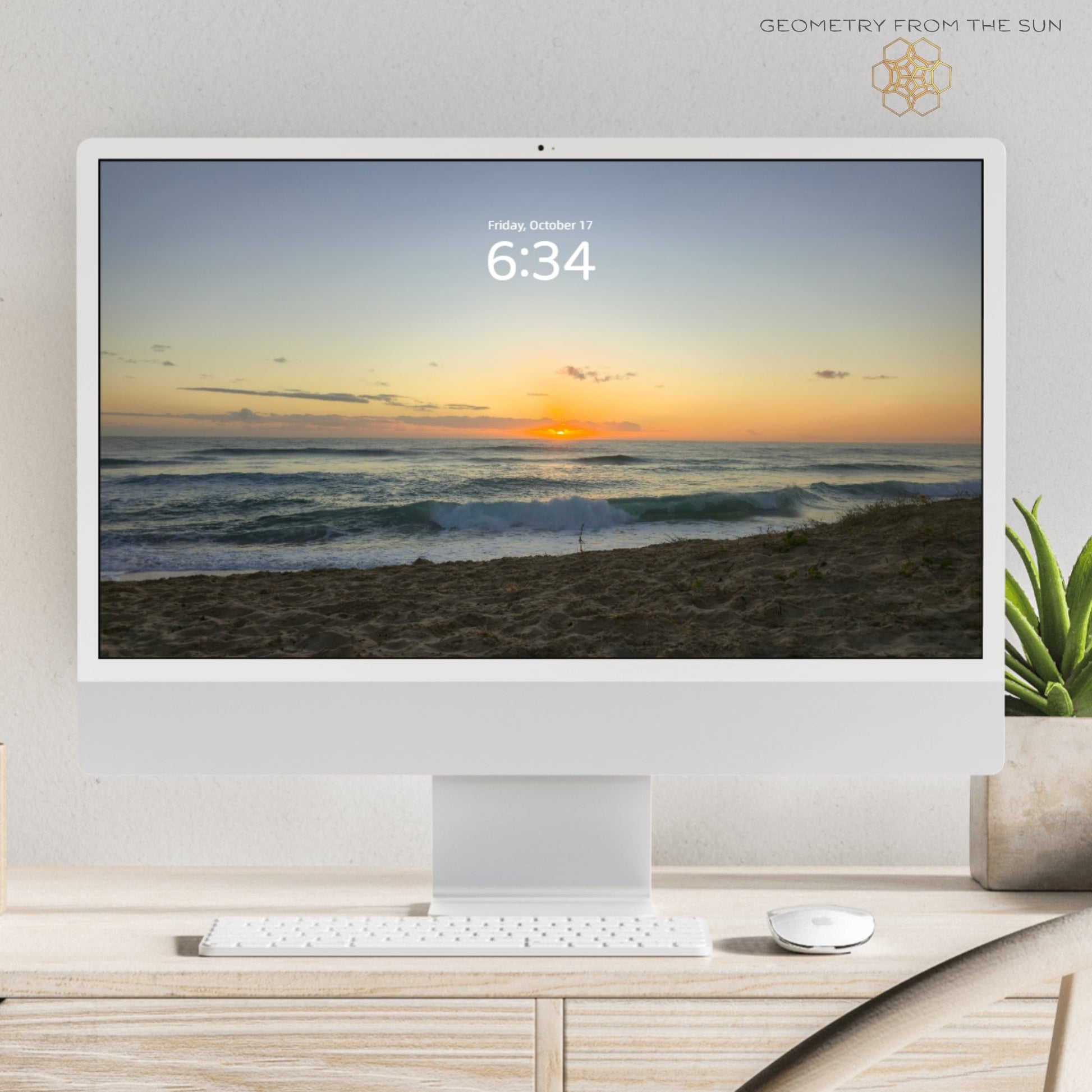 17 Oct 2025 Sunrise Wallpapers – 17 Device Sizes (iPhone, Samsung, Pixel, iPad, Desktop, 4K) - Geometry From The Sun