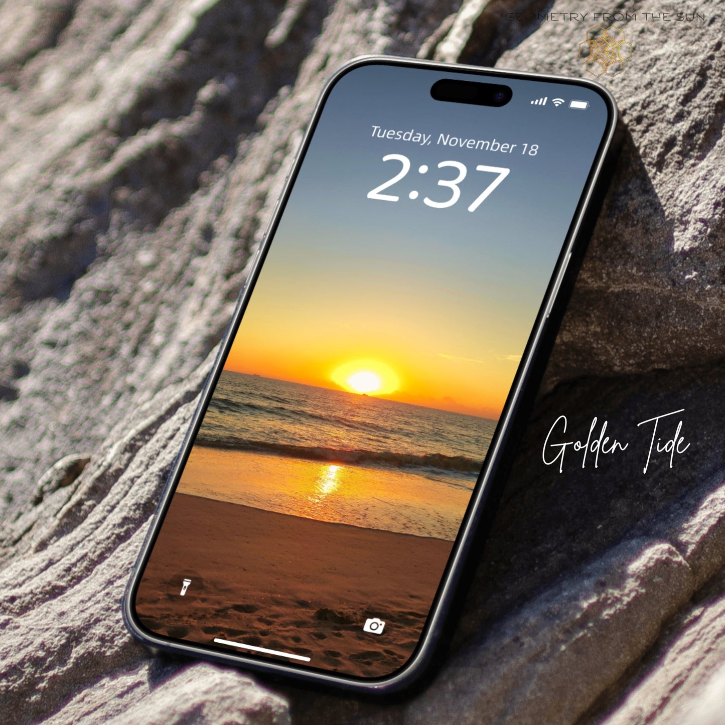 18 Nov 2025 Perfect Sunrise Wallpapers – 4 Artistic Moods | iPhone, Samsung, iPad, Desktop (4K, HD) - Geometry From The Sun