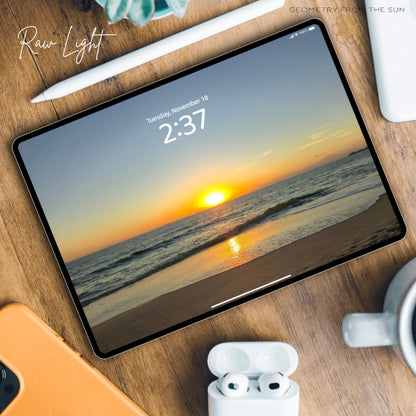 18 Nov 2025 Perfect Sunrise Wallpapers – 4 Artistic Moods | iPhone, Samsung, iPad, Desktop (4K, HD) - Geometry From The Sun