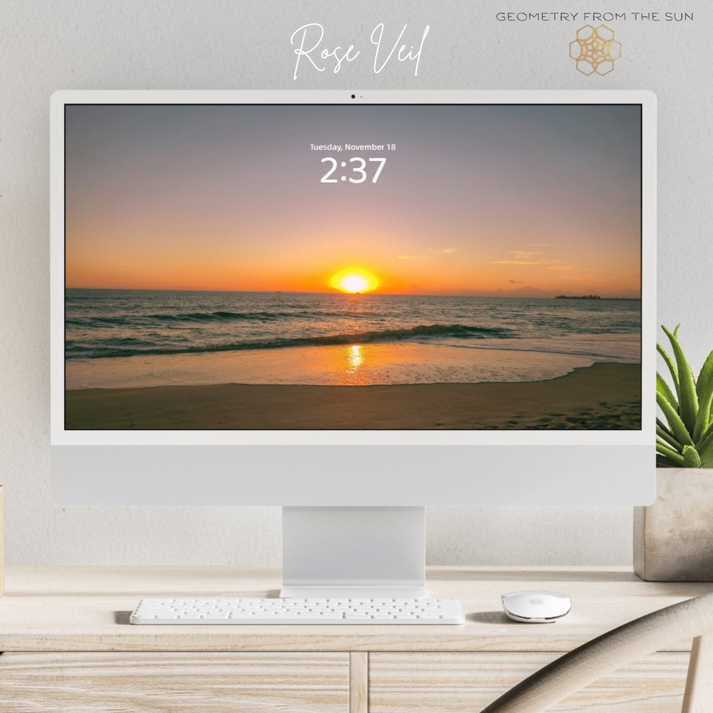 18 Nov 2025 Perfect Sunrise Wallpapers – 4 Artistic Moods | iPhone, Samsung, iPad, Desktop (4K, HD) - Geometry From The Sun
