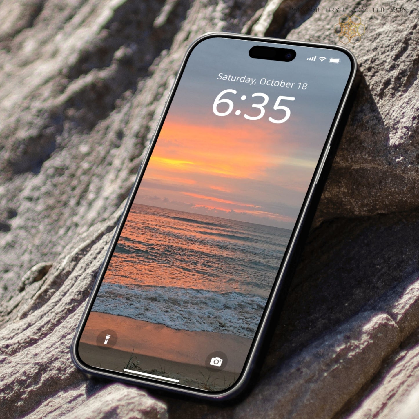 18 Oct 2025 Sunrise Wallpapers – 17 Device Sizes (iPhone, Samsung, Pixel, iPad, Desktop, 4K) - Geometry From The Sun