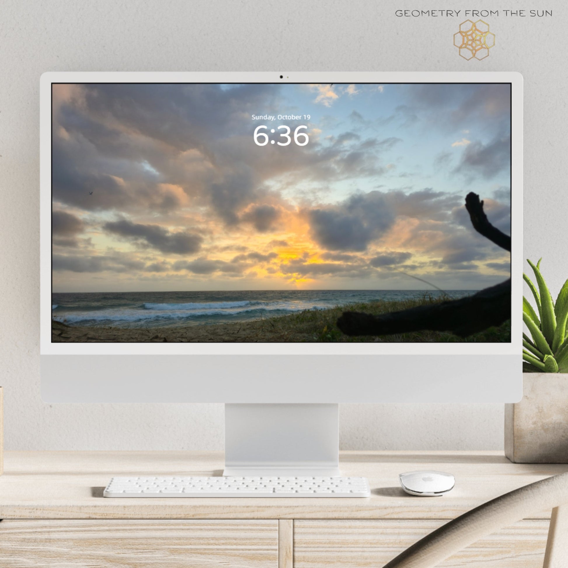 19 Oct 2025 Sunrise Wallpapers – 17 Device Sizes (iPhone, Samsung, Pixel, iPad, Desktop, 4K) - Geometry From The Sun