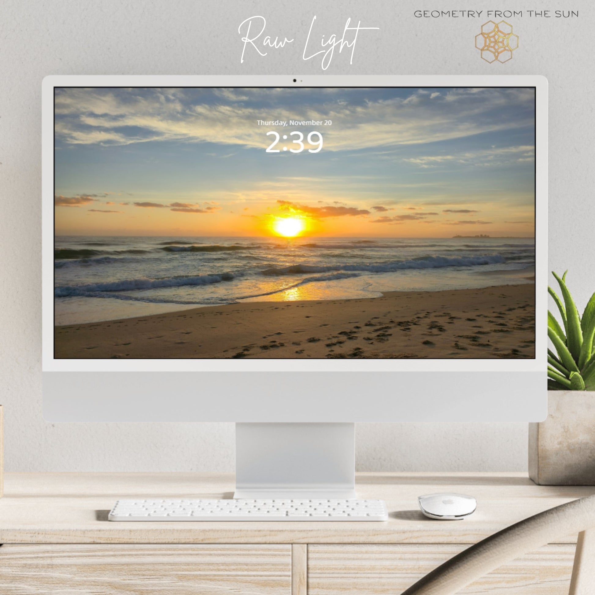 20 Nov 2025 Bright Sunrise Wallpapers – 4 Artistic Moods | iPhone, Samsung, iPad, Desktop (4K, HD) - Geometry From The Sun