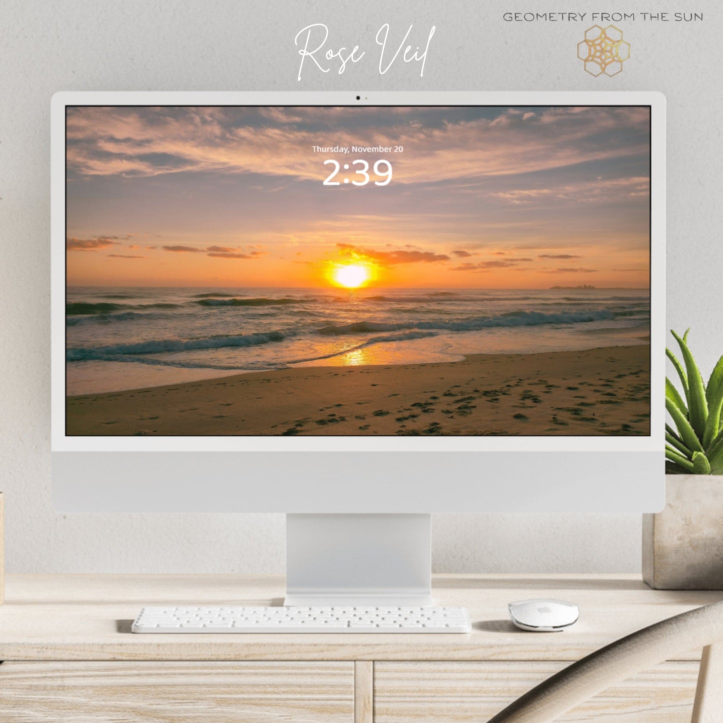 20 Nov 2025 Bright Sunrise Wallpapers – 4 Artistic Moods | iPhone, Samsung, iPad, Desktop (4K, HD) - Geometry From The Sun