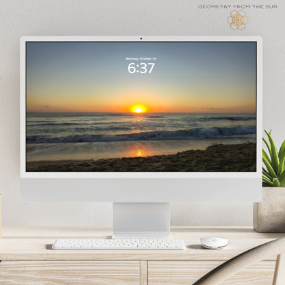 20 Oct 2025 Sunrise Wallpapers – 17 Device Sizes (iPhone, Samsung, Pixel, iPad, Desktop, 4K) - Geometry From The Sun