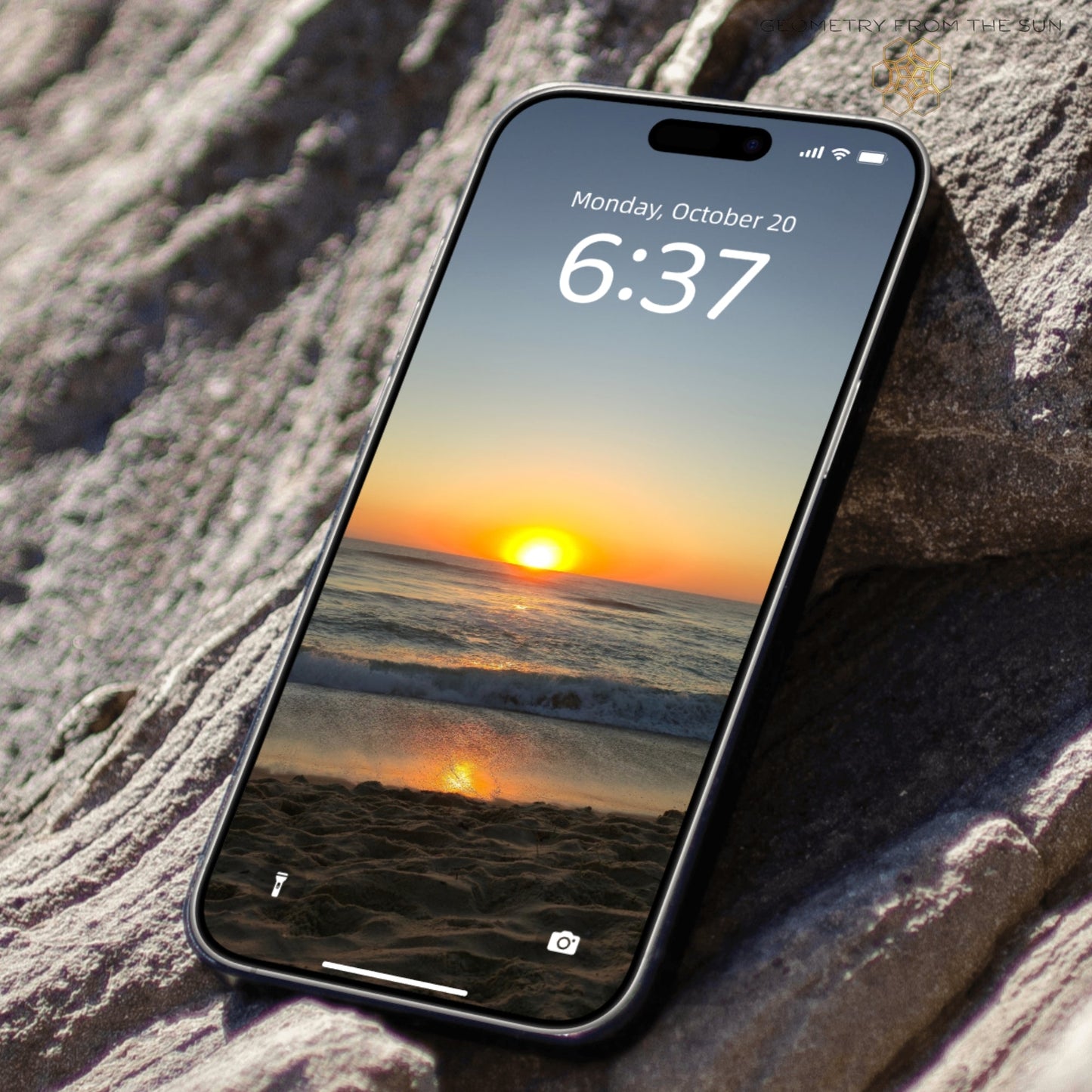 20 Oct 2025 Sunrise Wallpapers – 17 Device Sizes (iPhone, Samsung, Pixel, iPad, Desktop, 4K) - Geometry From The Sun