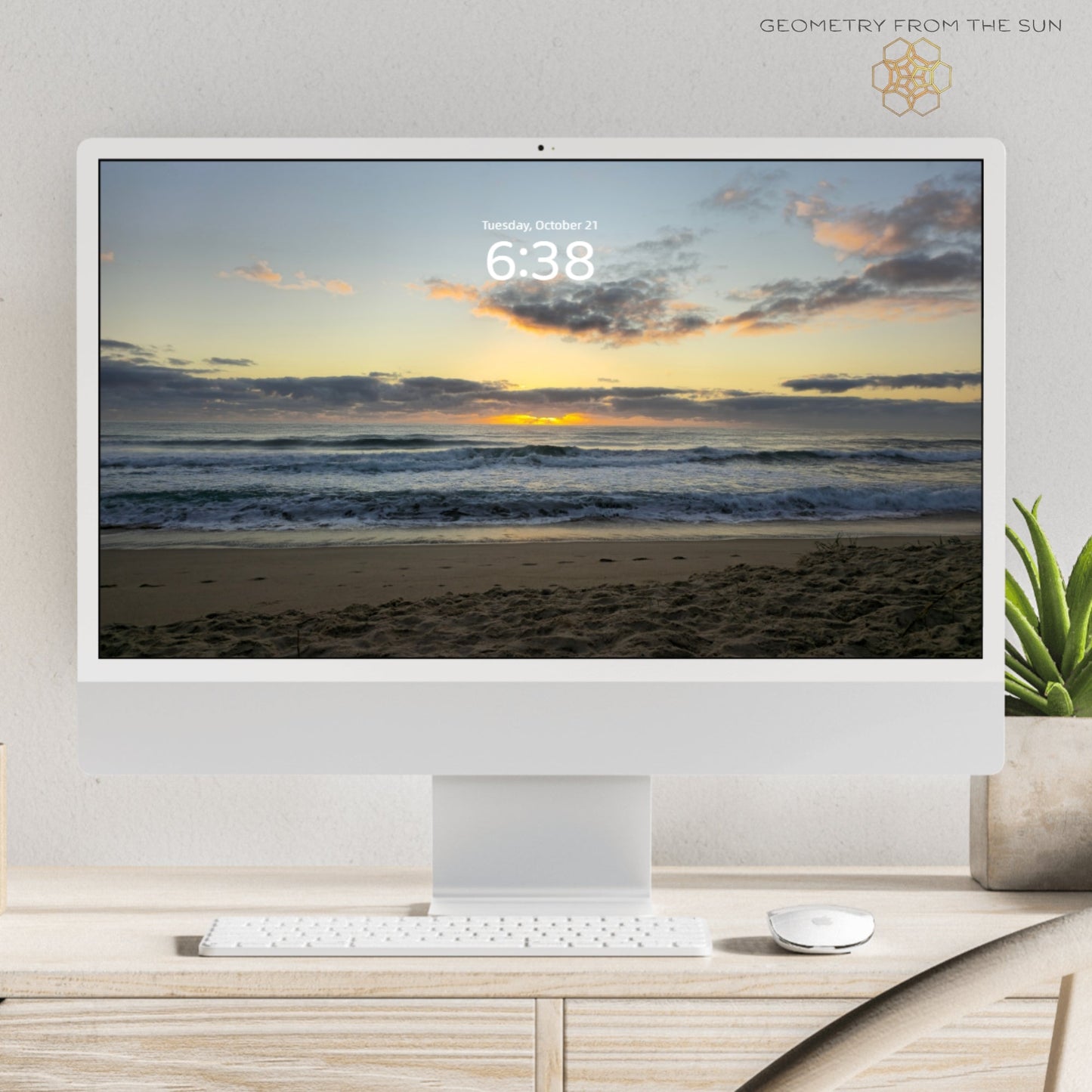 21 Oct 2025 Sunrise Wallpapers – 17 Device Sizes (iPhone, Samsung, Pixel, iPad, Desktop, 4K) - Geometry From The Sun