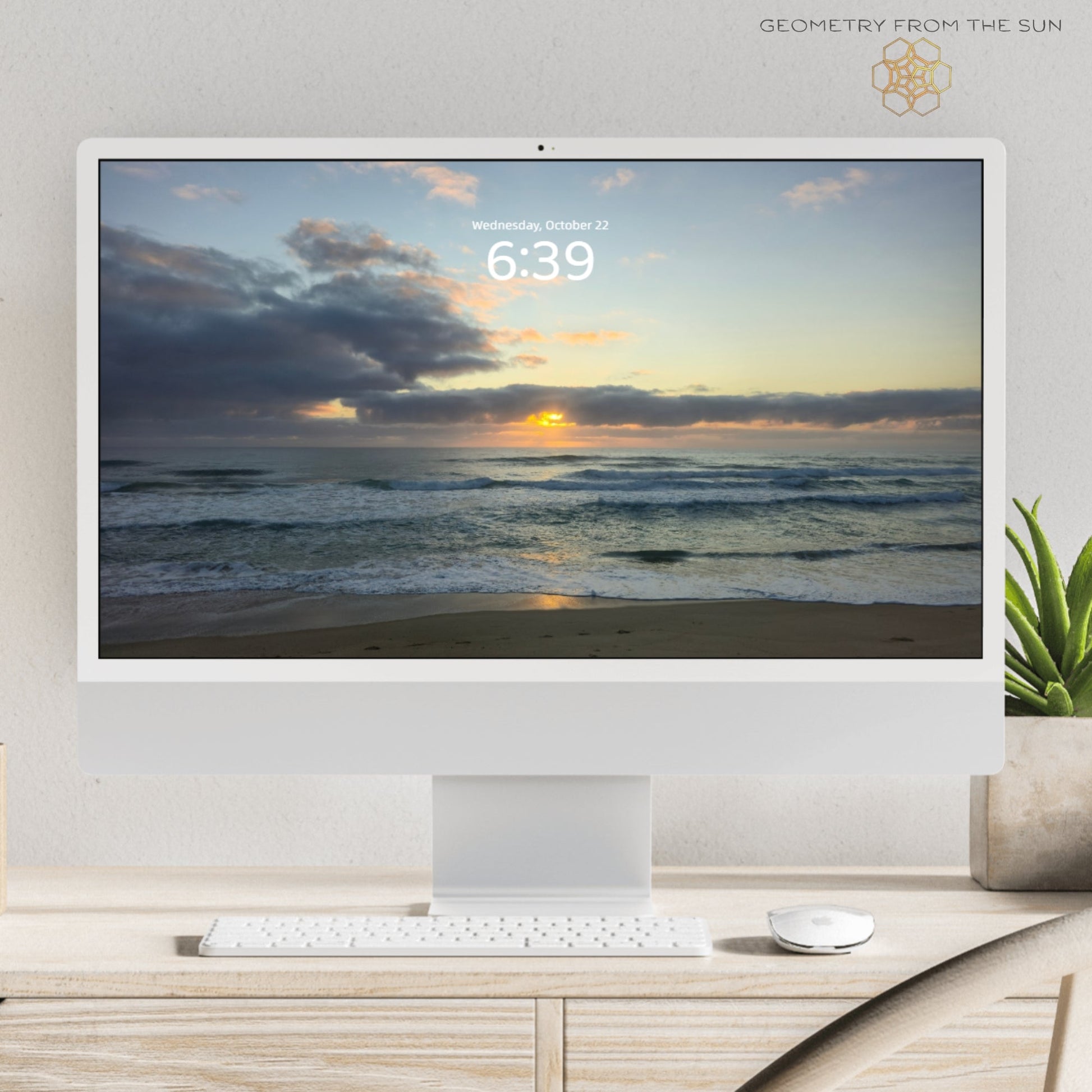 22 Oct 2025 Sunrise Wallpapers – 17 Device Sizes (iPhone, Samsung, Pixel, iPad, Desktop, 4K) - Geometry From The Sun