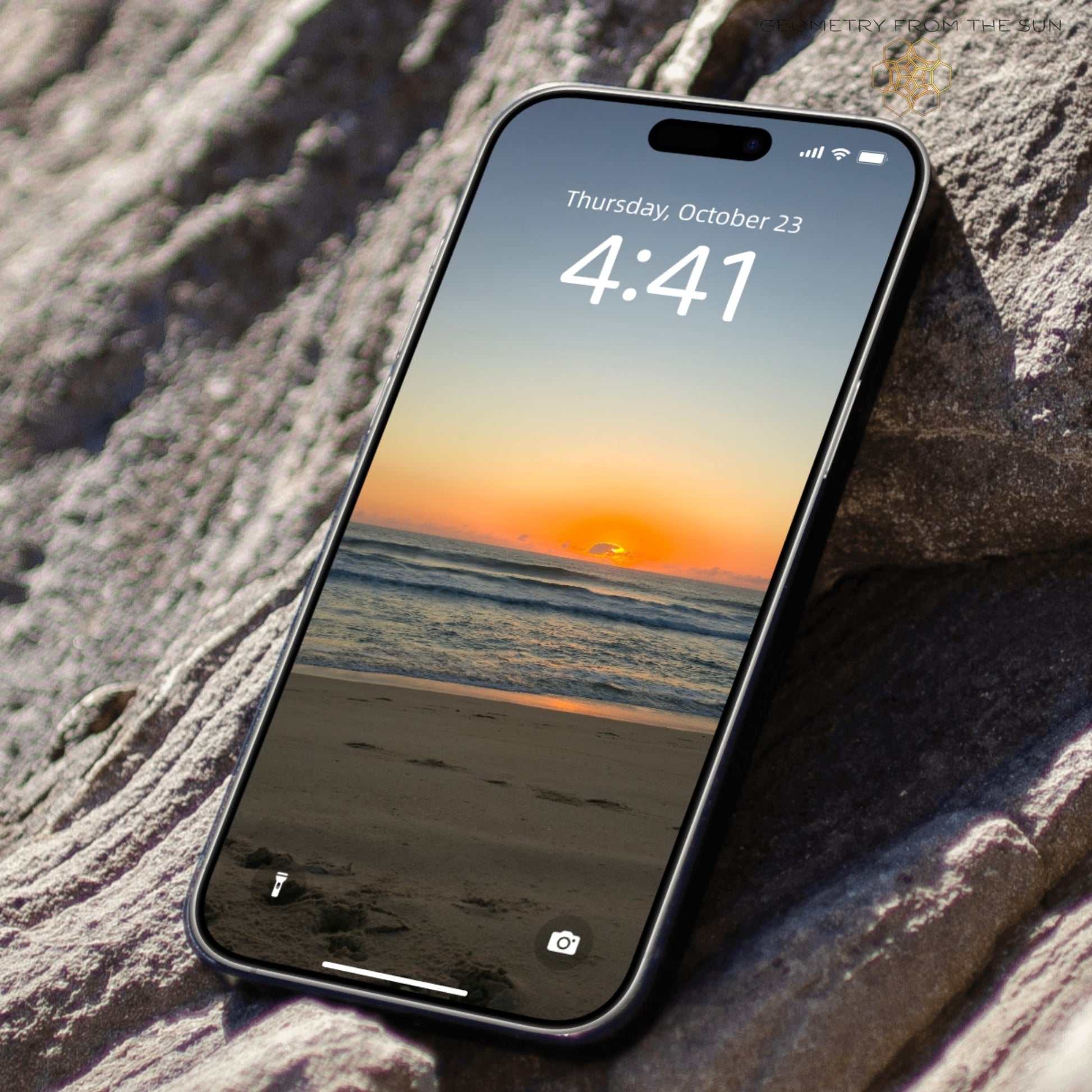 23 Oct 2025 Sunrise Wallpapers – 17 Device Sizes (iPhone, Samsung, Pixel, iPad, Desktop, 4K) - Geometry From The Sun