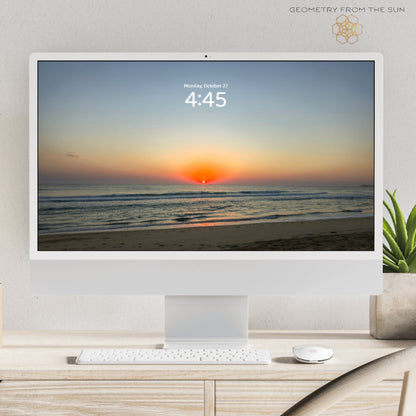 27 Oct 2025 Sunrise Wallpapers – 17 Device Sizes (iPhone, Samsung, Pixel, iPad, Desktop, 4K) - Geometry From The Sun
