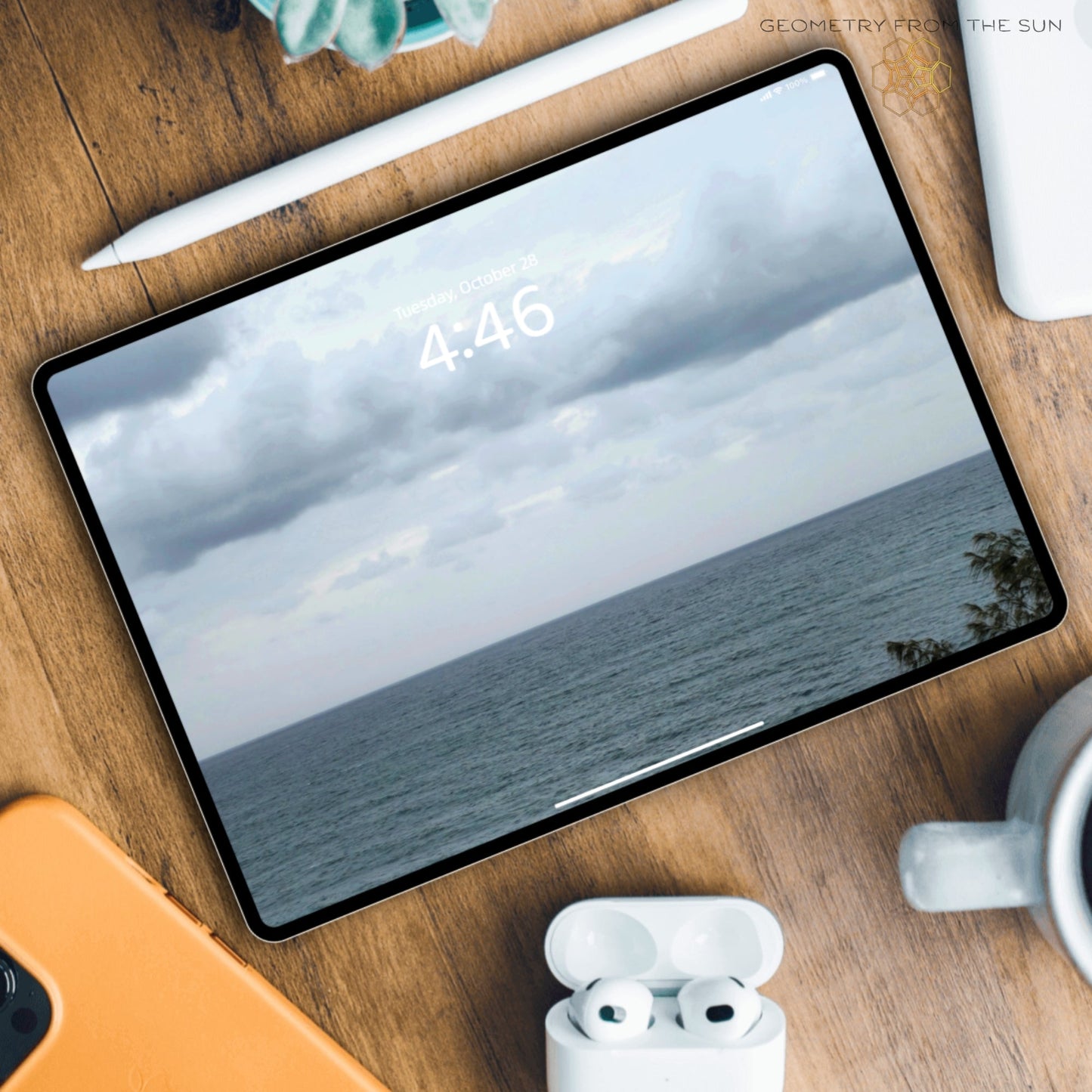 28 Oct 2025 Sunrise Wallpapers – 17 Device Sizes (iPhone, Samsung, Pixel, iPad, Desktop, 4K) - Geometry From The Sun