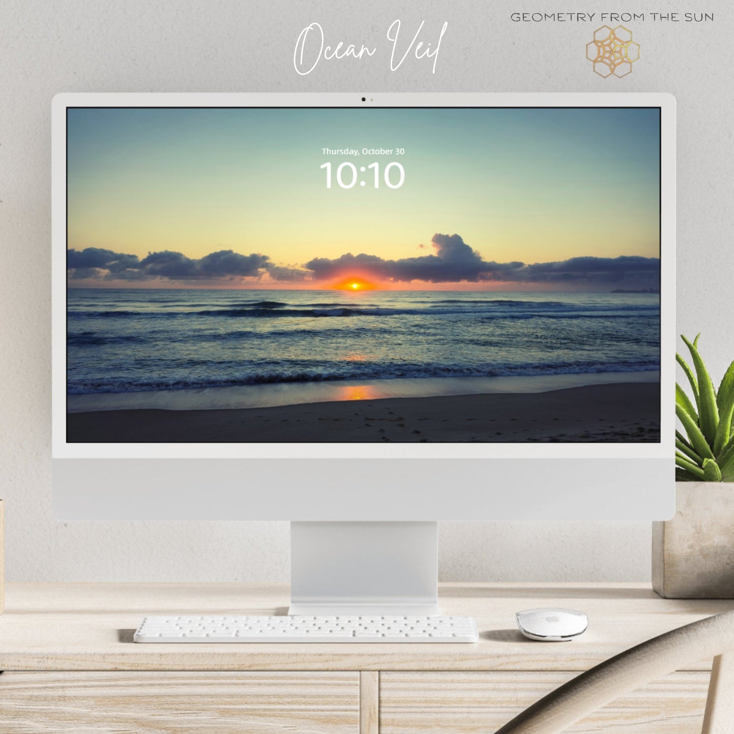 30 Oct 2025 Sunrise Wallpapers – 4 Artistic Moods | iPhone, Samsung, iPad, Desktop (4K, HD) - Geometry From The Sun