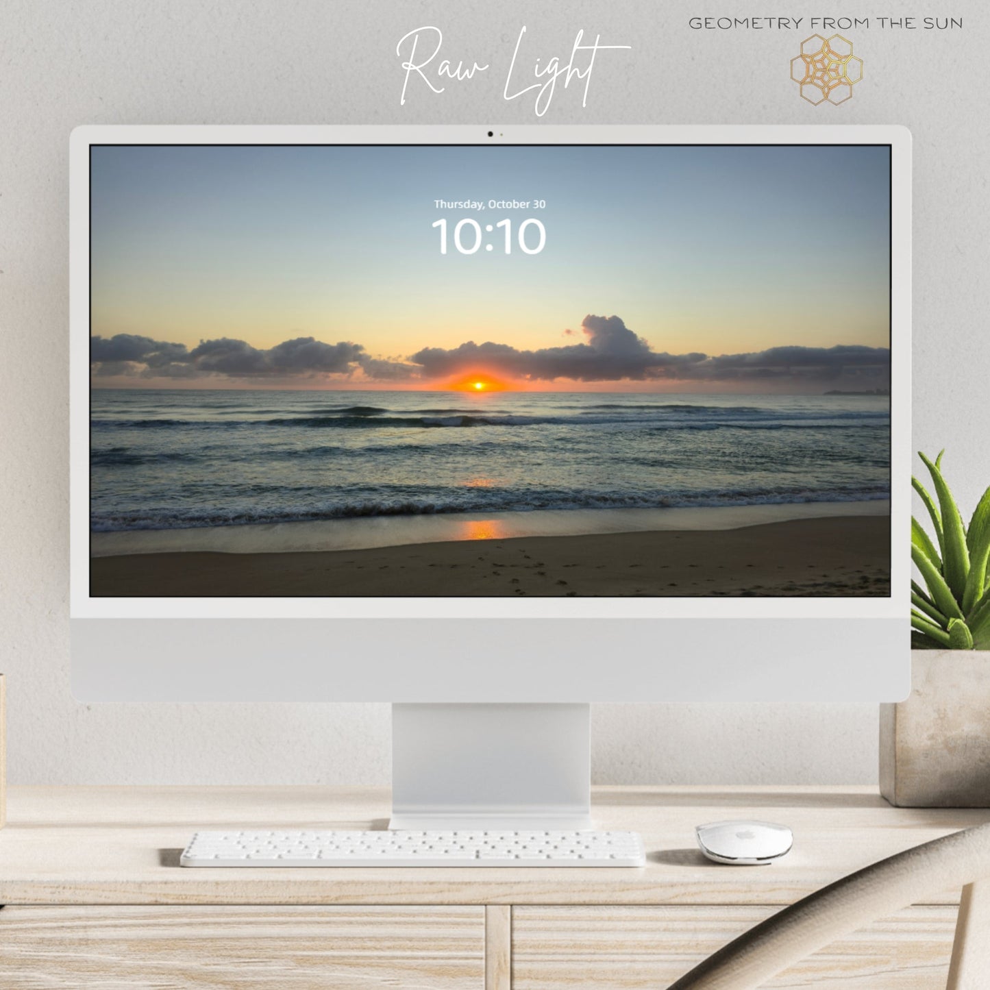 30 Oct 2025 Sunrise Wallpapers – 4 Artistic Moods | iPhone, Samsung, iPad, Desktop (4K, HD) - Geometry From The Sun