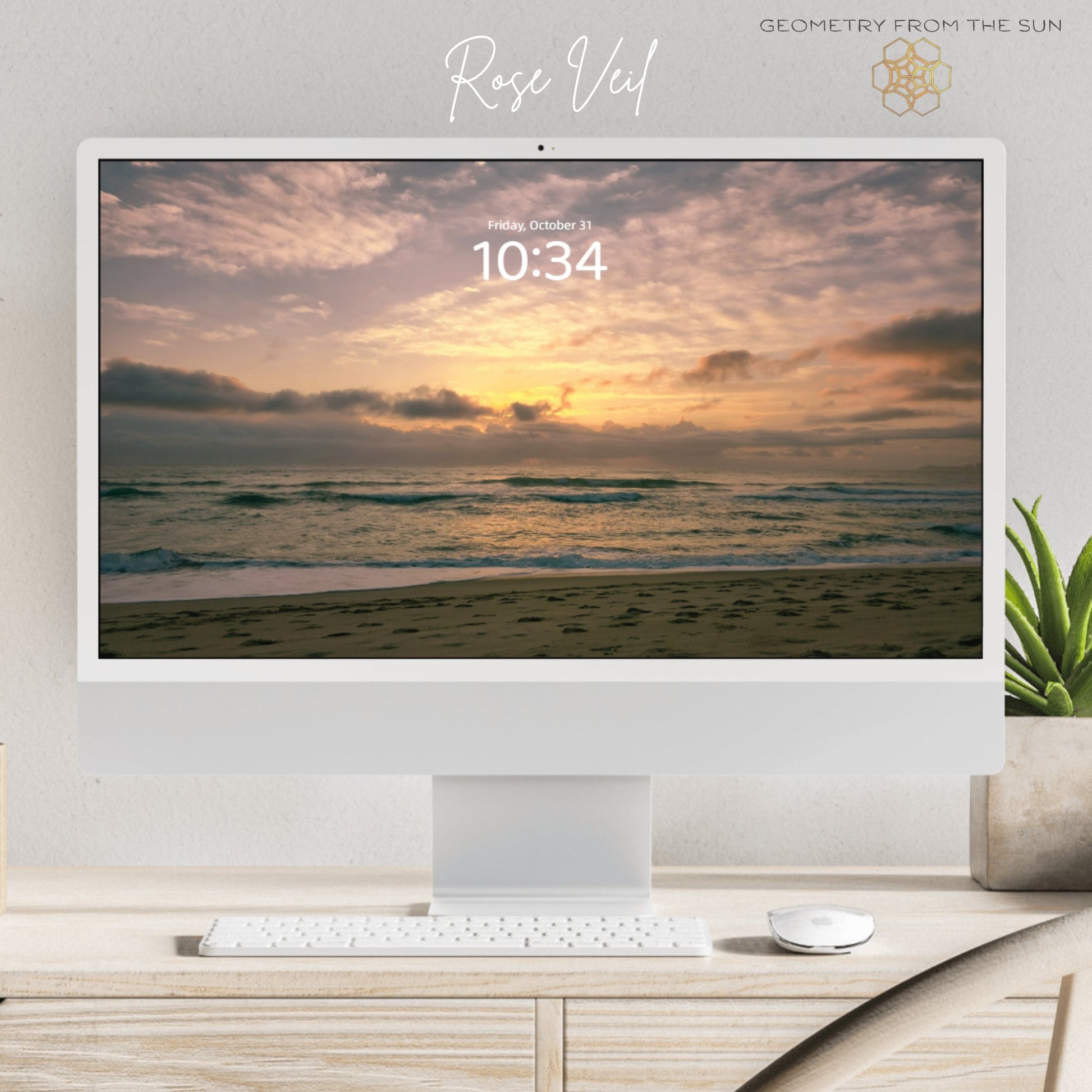 31 Oct 2025 Sunrise Wallpapers – 4 Artistic Moods | iPhone, Samsung, iPad, Desktop (4K, HD) - Geometry From The Sun