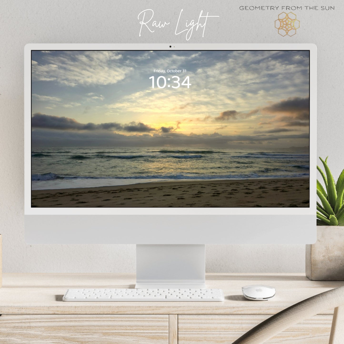 31 Oct 2025 Sunrise Wallpapers – 4 Artistic Moods | iPhone, Samsung, iPad, Desktop (4K, HD) - Geometry From The Sun