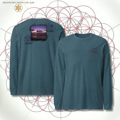 Between Worlds Long Sleeve - LIMINAL HORIZONS - Geometry From The Sun