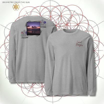 Between Worlds Long Sleeve - LIMINAL HORIZONS - Geometry From The Sun