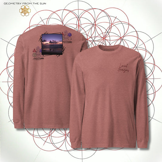 Between Worlds Long Sleeve - LIMINAL HORIZONS - Geometry From The Sun