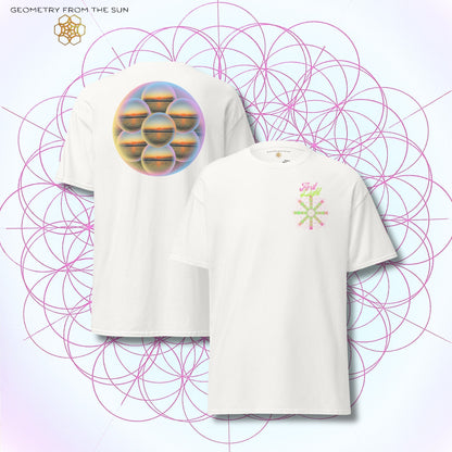 Bubble Egg Of Life Sunrise Shirt - FIRST LIGHT - Geometry From The Sun