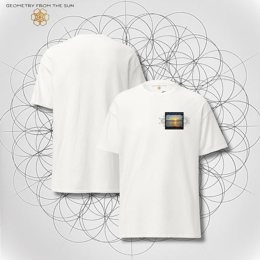 Celestial Film Sunrise Shirt - SACRED SKETCHES - Geometry From The Sun