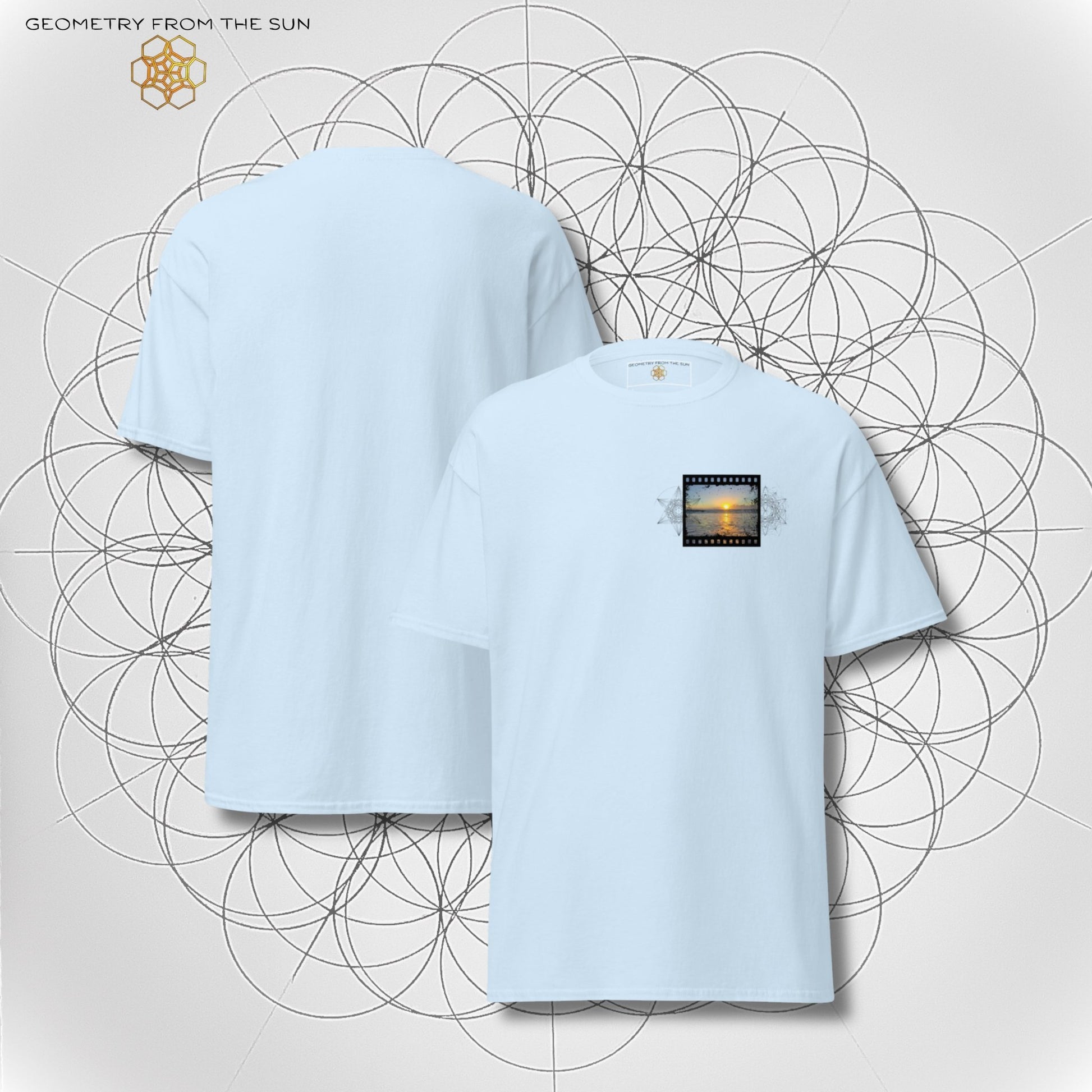 Celestial Film Sunrise Shirt - SACRED SKETCHES - Geometry From The Sun
