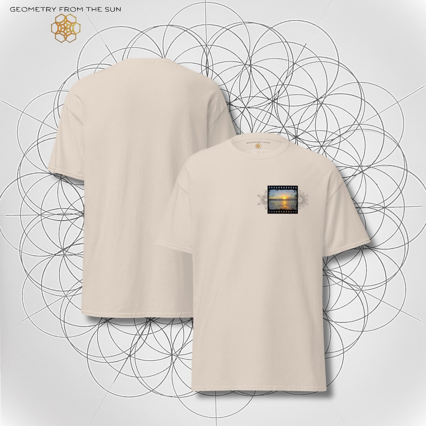 Celestial Film Sunrise Shirt - SACRED SKETCHES - Geometry From The Sun