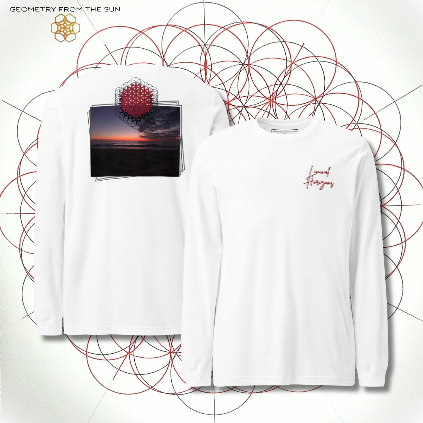 First Ember Long Sleeve - LIMINAL HORIZONS - Geometry From The Sun