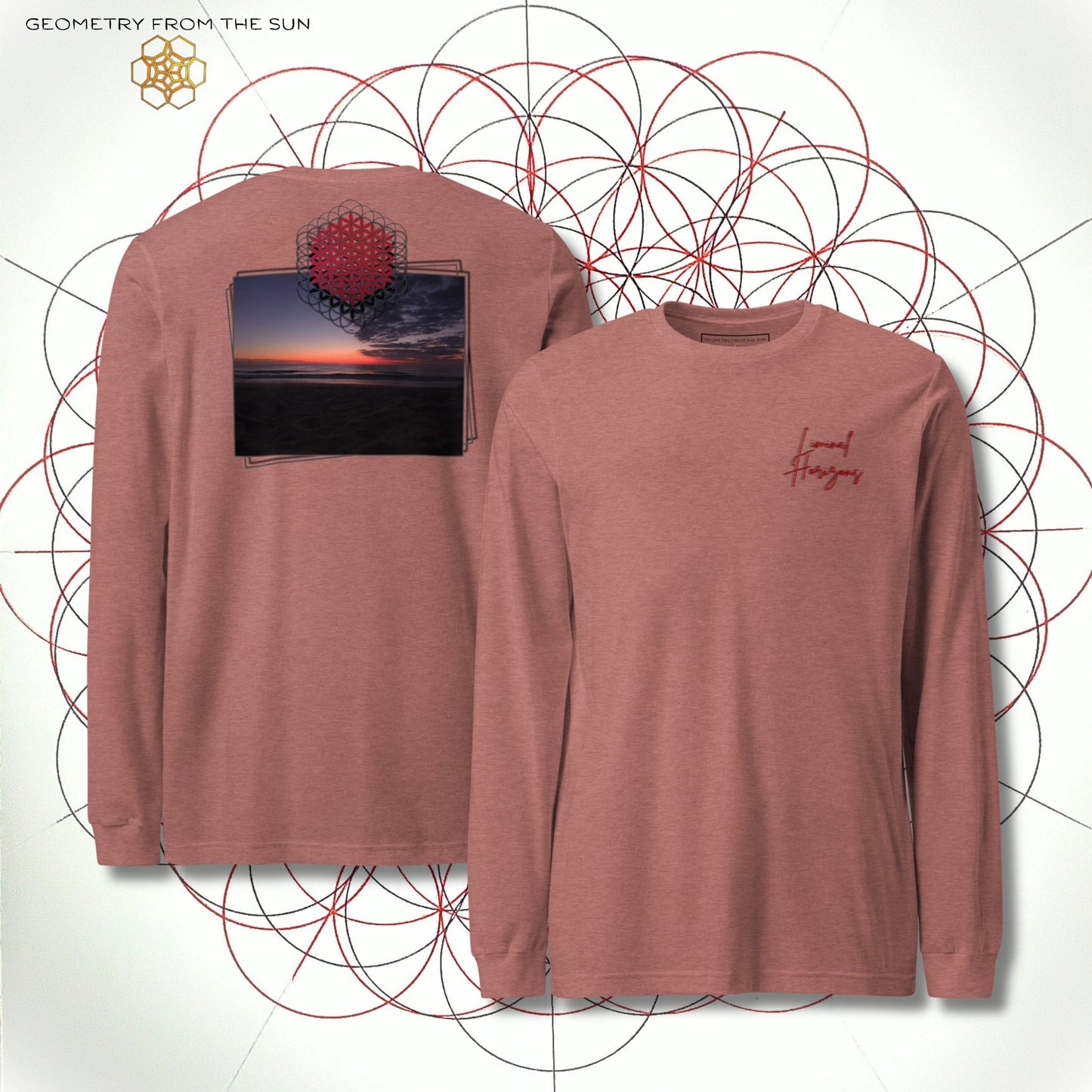 First Ember Long Sleeve - LIMINAL HORIZONS - Geometry From The Sun