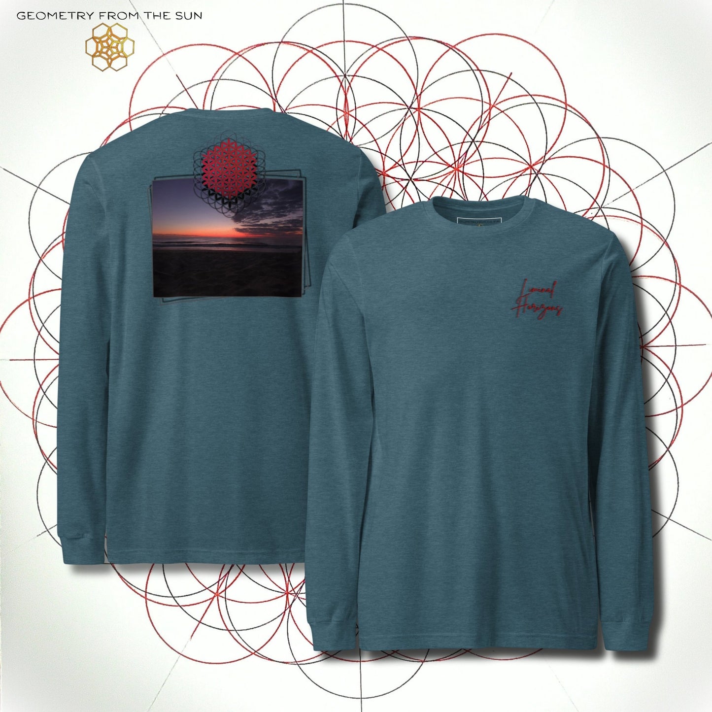 First Ember Long Sleeve - LIMINAL HORIZONS - Geometry From The Sun