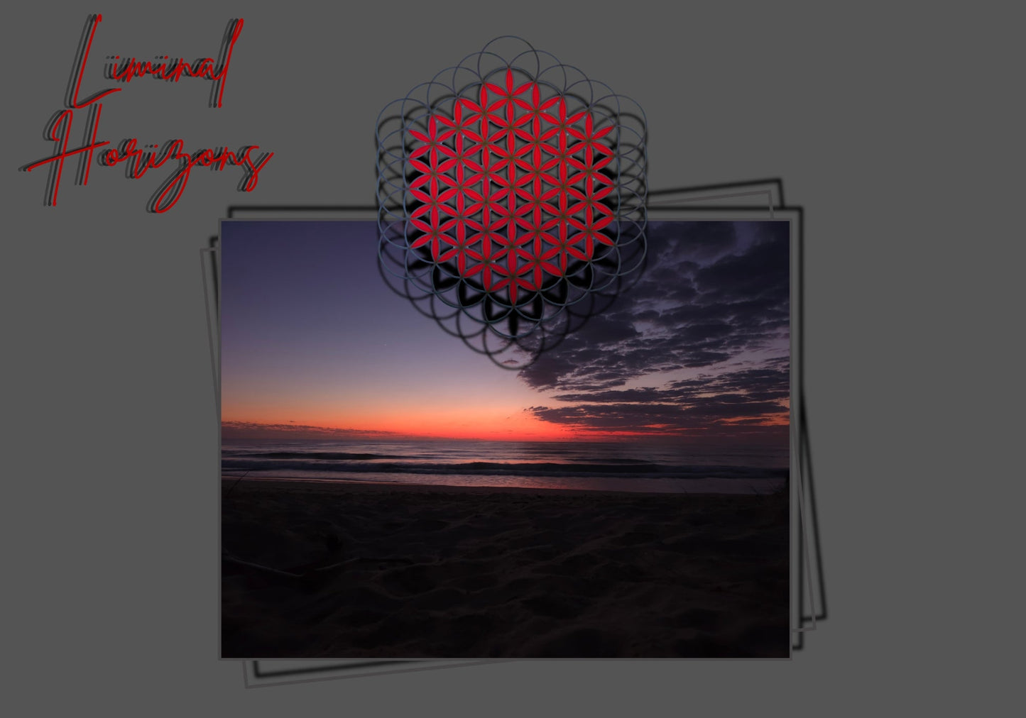 First Ember Long Sleeve - LIMINAL HORIZONS - Geometry From The Sun