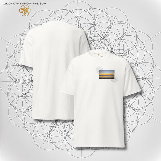 Geometric Sunrise Shirt - SACRED SKETCHES - Geometry From The Sun