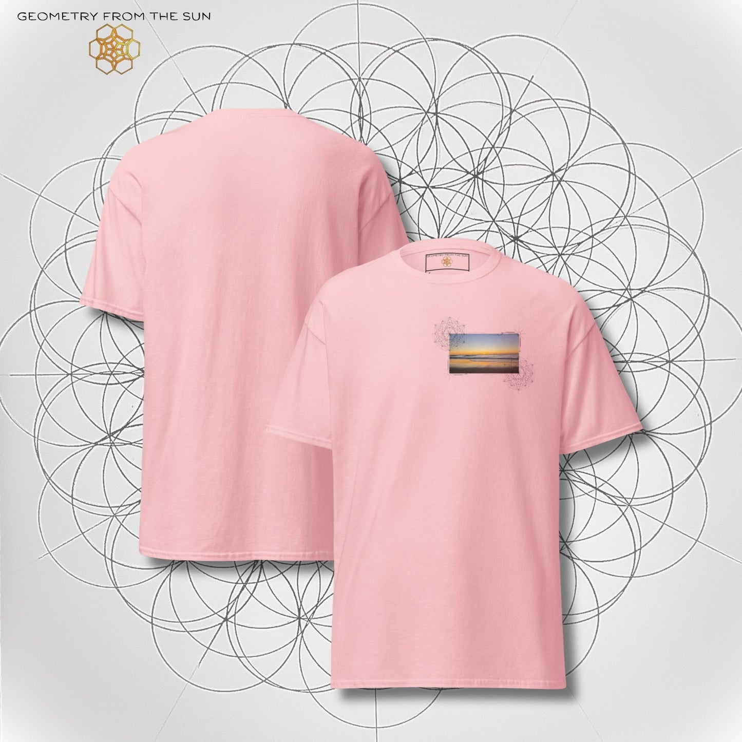 Geometric Sunrise Shirt - SACRED SKETCHES - Geometry From The Sun