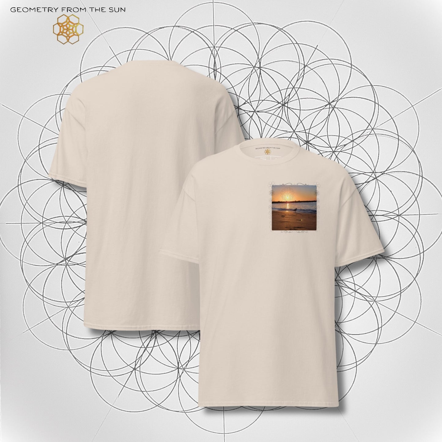 Geometry From The Sun Shirt - SACRED SKETCHES - Geometry From The Sun