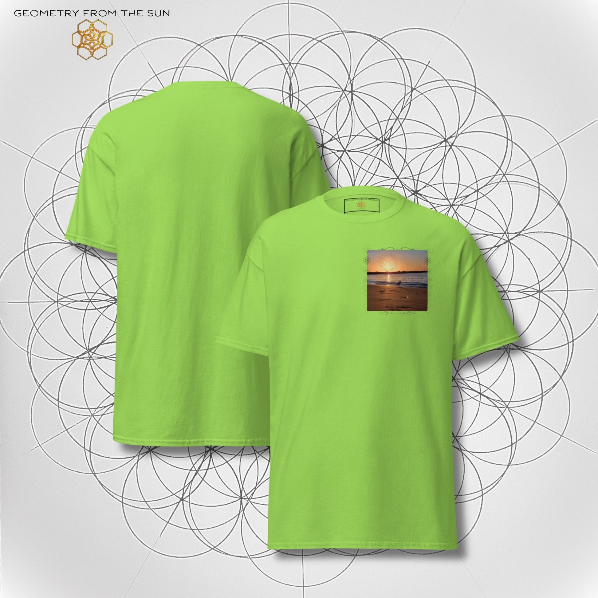 Geometry From The Sun Shirt - SACRED SKETCHES - Geometry From The Sun