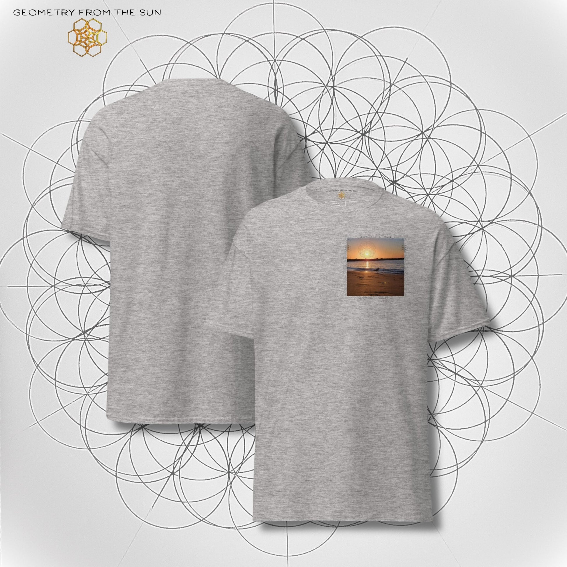 Geometry From The Sun Shirt - SACRED SKETCHES - Geometry From The Sun