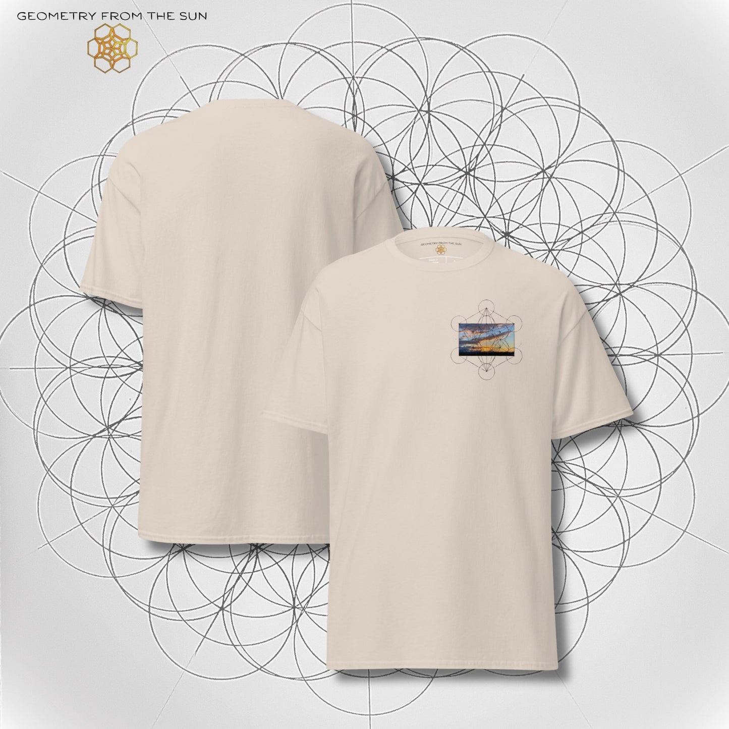 Metatron's Sunrise Shirt - SACRED SKETCHES - Geometry From The Sun