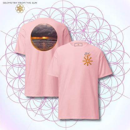 Misty Crest Sunrise Shirt - FIRST LIGHT - Geometry From The Sun